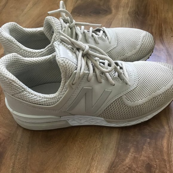 NEW BALANCE 574 Sport Fresh Foam V1 in Moonbeam - NWOT Size 10 - Picture 2 of 4